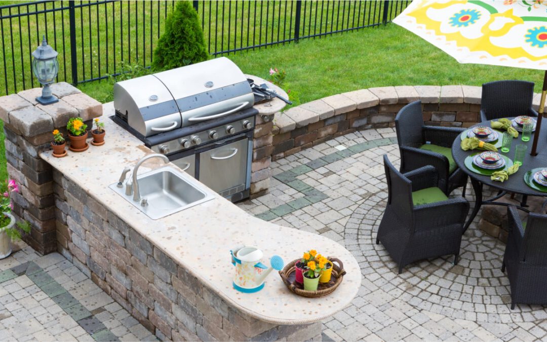 Outdoor-Kitchen und BBQ